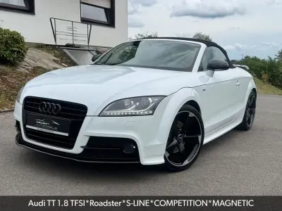 Gebraucht Audi TT Roadster Competition 160 PS (117 kW) 2014 Gletscherweiss Cabrio
