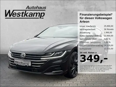 Gebraucht VW Arteon R-line 150 PS (110 kW) 2022 Schwarz Limousine