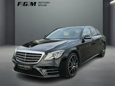 Gebraucht Mercedes S450 AMG line 367 PS (269 kW) 2020 Lack obsidianschwarz Limousine