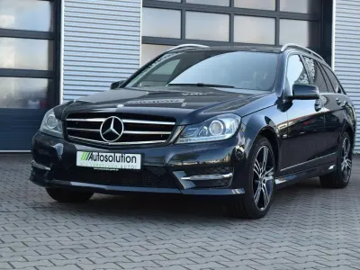 Gebraucht Mercedes C180 AMG 120 PS (88 kW) 2014 Schwarz Kombi