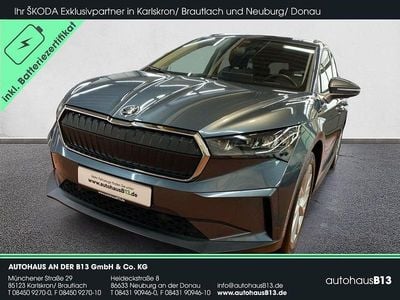 Quarzgrau metallic Gebraucht 2021 Skoda Enyaq iV SUV | 24.890 € (Fairer Preis)