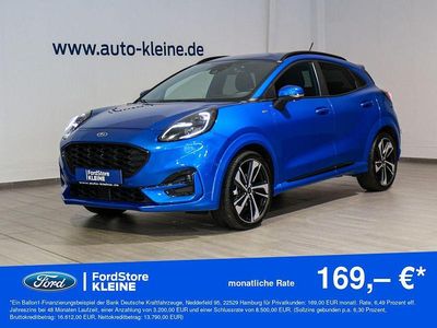 Gebraucht Ford Puma ST-Line 120 PS (88 kW) 2021 Blau SUV