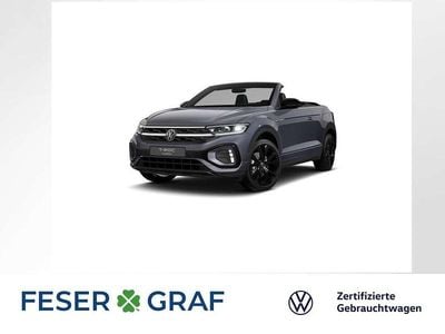 Neu VW T-Roc Cabriolet R-line 150 PS (110 kW) 2025 Rauchgrau metallic / schwarz Cabrio