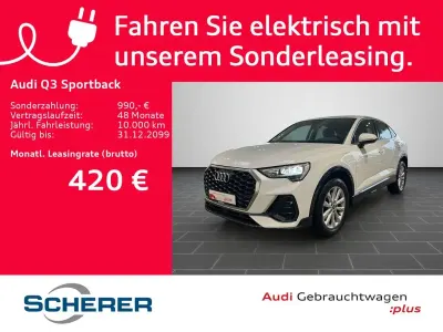 Usata Audi Q3 Sportback Basis 245 CV (180 kW) 2021 Bianco SUV