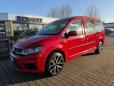 Brugt VW Caddy 150 HK (110 kW) 2019 Rød MPV