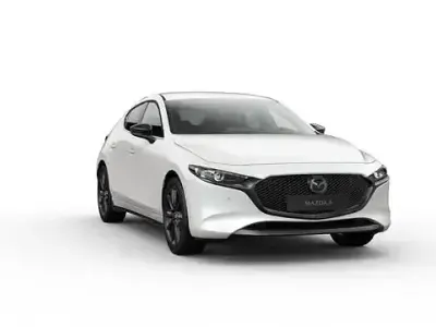 Neu Mazda 3 Homura-Line 140 PS (102 kW) 2026 Snowflake white pearl Limousine