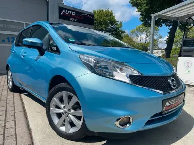 Gebraucht Nissan Note 360º 98 PS (72 kW) 2015 Blau Kleinwagen