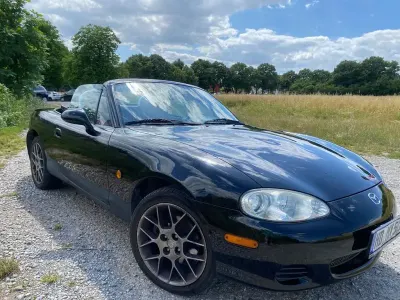 Gebraucht Mazda MX5 110 PS (80 kW) 2004 Schwarz Cabrio