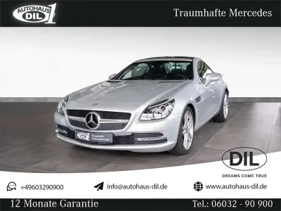 Gebraucht Mercedes SLK200 184 PS (135 kW) 2015 Silber Cabrio