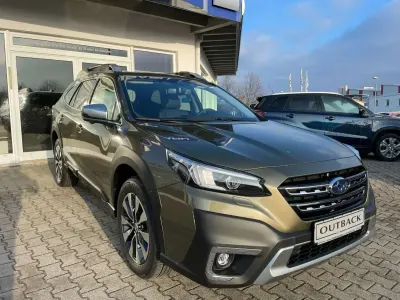 Uusi Subaru Outback Platinum 169 HP (124 kW) 2026 Vihreä Sedan