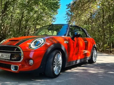 Gebraucht Mini Cooper S Cabriolet 192 PS (141 kW) 2018 Orange Cabrio