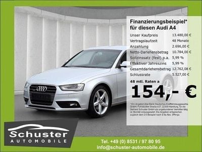 Silber metallic Gebraucht 2013 Audi A4 Limousine | 13.480 € (Etwas zu teuer)