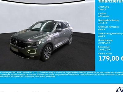 Usata VW T-Roc Sport 150 CV (110 kW) 2022 Grigio SUV