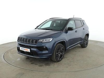 Gebraucht Jeep Compass 60 PS (44 kW) 2021 Blau SUV