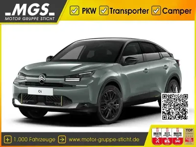 Neu Citroën C4 145 PS (106 kW) 2026 Manhatan grün SUV