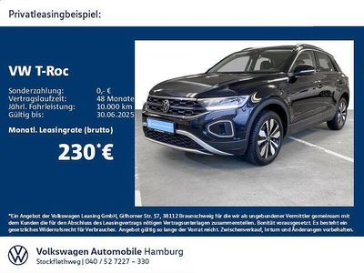 Gebraucht VW T-Roc Move 150 PS (110 kW) 2023 2t deep black perleffekt SUV