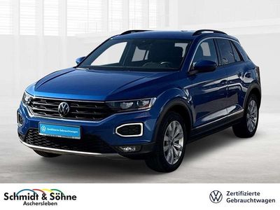 Usata VW T-Roc Sportline 150 CV (110 kW) 2021 Blu SUV