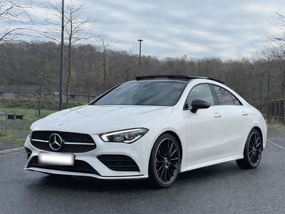 Usata Mercedes CLA200 AMG line 150 CV (110 kW) 2021 Bianco Coupé