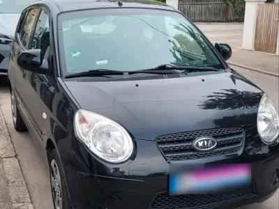 Gebraucht Kia Picanto 65 PS (47 kW) 2009 Schwarz Kleinwagen