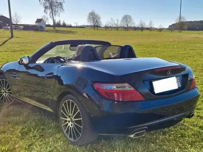 Brugt Mercedes SLK200 184 HK (135 kW) 2011 Sort Cabriolet