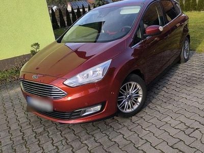 Gebraucht Ford C-MAX Titanium 150 PS (110 kW) 2015 Rot Van / Kleinbus