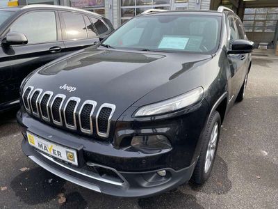 gebraucht Jeep Cherokee Limited 4WD, Leder schwarz, Klimaautomatik, Navi