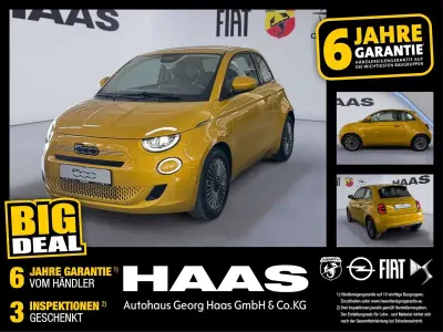 Neu Fiat 500 65 PS (47 kW) 2026 Sun of italy (gelb) Limousine
