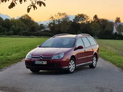 Gebraucht Citroën C5 Exclusive 136 PS (100 kW) 2007 Rot Limousine