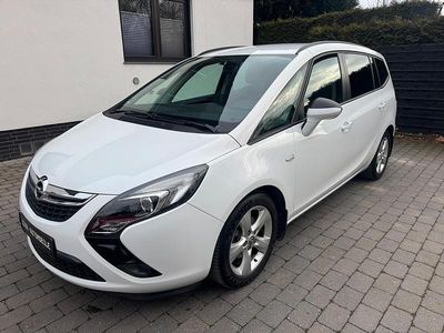Gebraucht Opel Zafira Tourer Edition 140 PS (102 kW) 2012 Weiß Van / Kleinbus