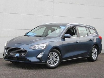 Gebraucht Ford Focus Titanium 182 PS (133 kW) 2019 Chromablau metallic (metallic) Kombi
