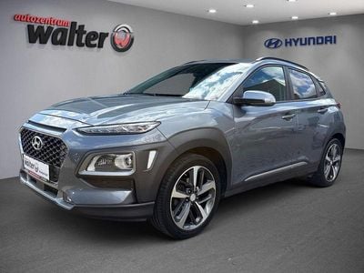 Second-hand Hyundai Kona Premium 120 CP (88 kW) 2018 Argintiu SUV