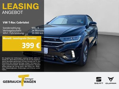 Gebraucht VW T-Roc R-line 150 PS (110 kW) 2025 Schwarz SUV