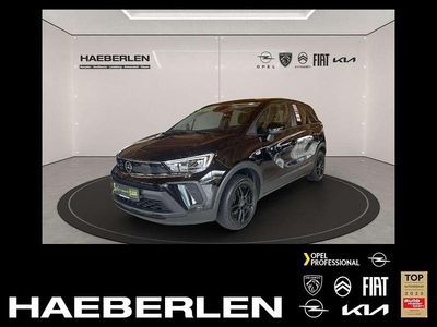Gebraucht Opel Crossland X Edition 110 PS (80 kW) 2022 Diamant schwarz/karbon schwarz SUV