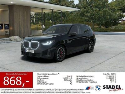 Neu BMW X3 Performance 381 PS (280 kW) 2026 Schwarz SUV