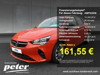 Używany Opel Corsa-e Edition 100 kW (136 KM) 2021 Pomarańczowy Hatchback