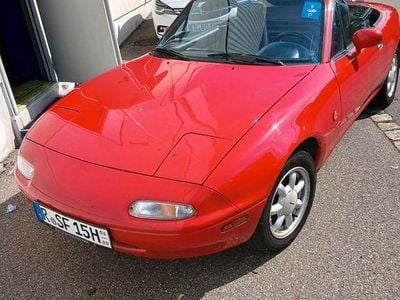 Gebraucht Mazda MX5 116 PS (85 kW) 1990 Rot Cabrio