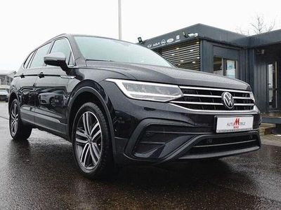 Gebraucht VW Tiguan Allspace Life 150 PS (110 kW) 2022 Schwarz SUV