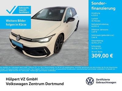 Gebraucht VW Golf VIII Black Edition 333 PS (244 kW) 2025 Weiß Limousine