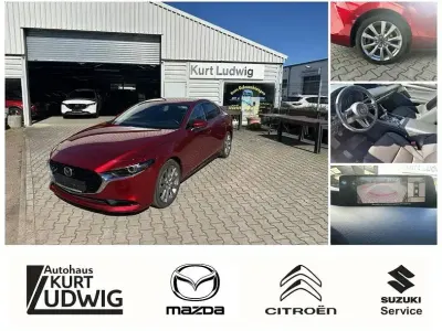 Usata Mazda 3 Exclusive 150 CV (110 kW) 2023 Rosso Berlina