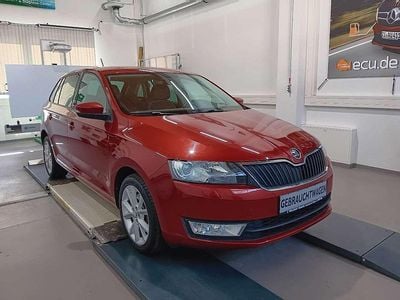 Gebraucht Skoda Rapid Joy 110 PS (80 kW) 2016 Rot Kleinwagen