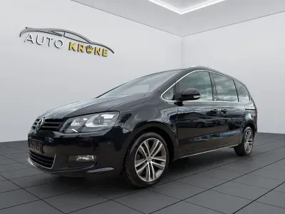 Gebraucht VW Sharan Style 170 PS (125 kW) 2012 Schwarz Van / Kleinbus