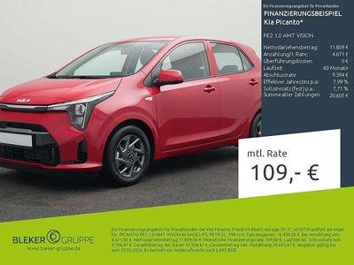 Signal red Gebraucht 2025 Kia Picanto Vision Kleinwagen | 16.480 € (Fairer Preis)
