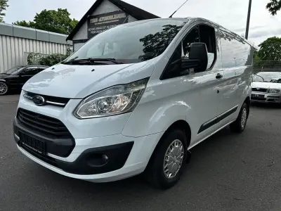 Gebraucht Ford Transit Custom Trend 101 PS (74 kW) 2013 Weiß Van / Kleinbus
