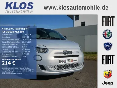Neu Fiat 500 Icon 65 PS (47 kW) 2026 Schwarz Kleinwagen