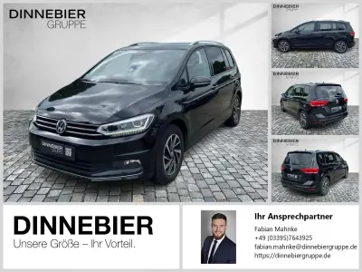 Gebraucht VW Touran Join 150 PS (110 kW) 2019 Schwarz (metallic) Van / Kleinbus