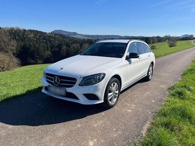 Usata Mercedes C200 184 CV (135 kW) 2018 Bianco Station wagon