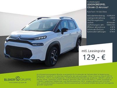 Usata Citroën C3 Aircross Shine 110 CV (80 kW) 2023 Bianco SUV