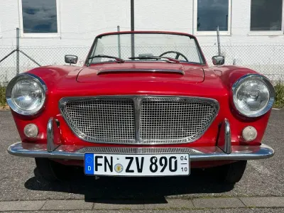 Gebraucht Fiat 1200 1960 Rot Cabrio
