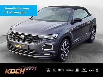Rauchgrau metallic Gebraucht 2021 VW T-Roc Cabriolet R-line Cabrio | 25.690 € (Fairer Preis)