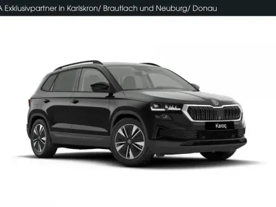Neu Skoda Karoq 150 PS (110 kW) 2026 Blackmagic perleffekt (schwarz) SUV